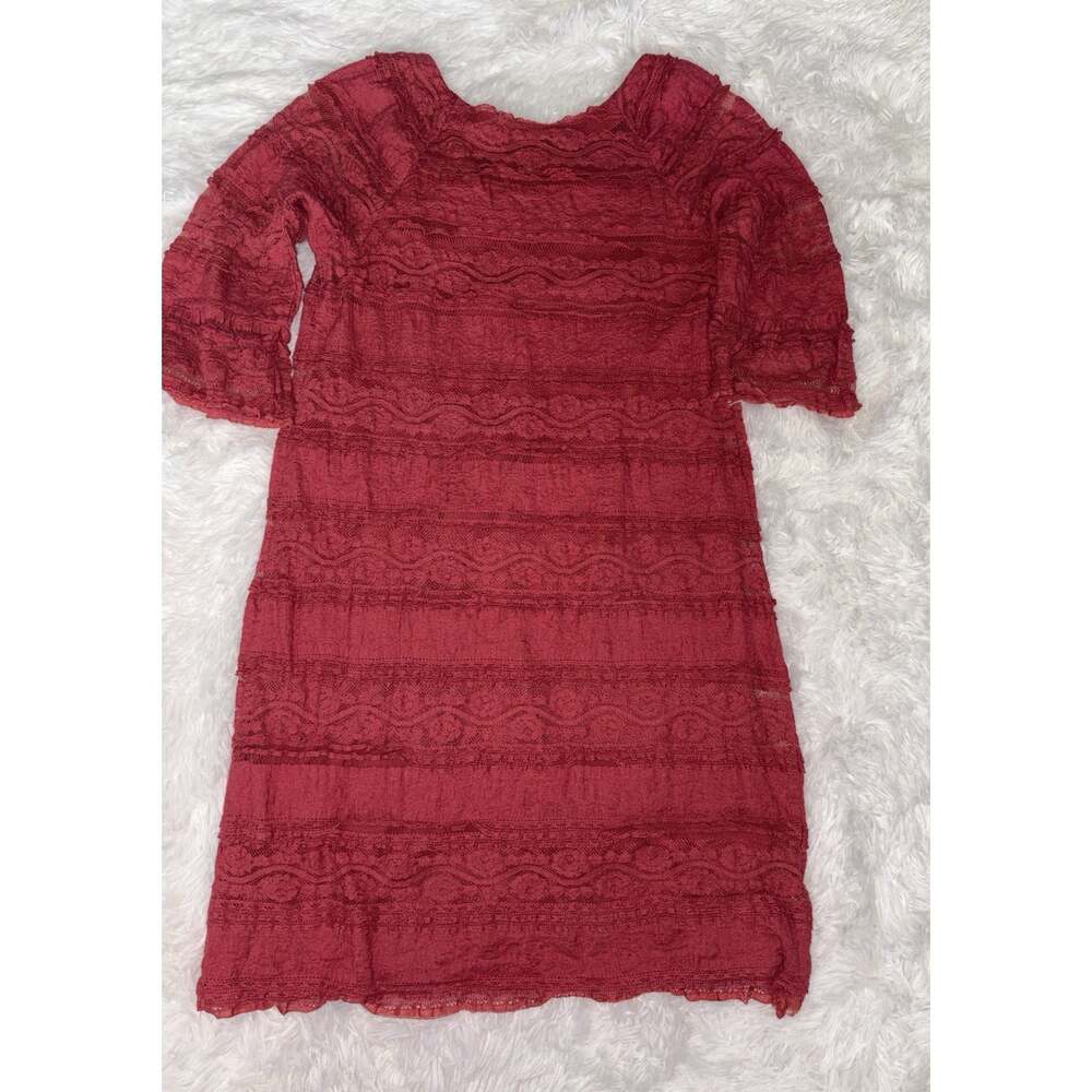Rabbit Rabbit Rabbit Designs 10 Pink Lace Dress. Pretty, Exc. Quality - Picture 8 of 10